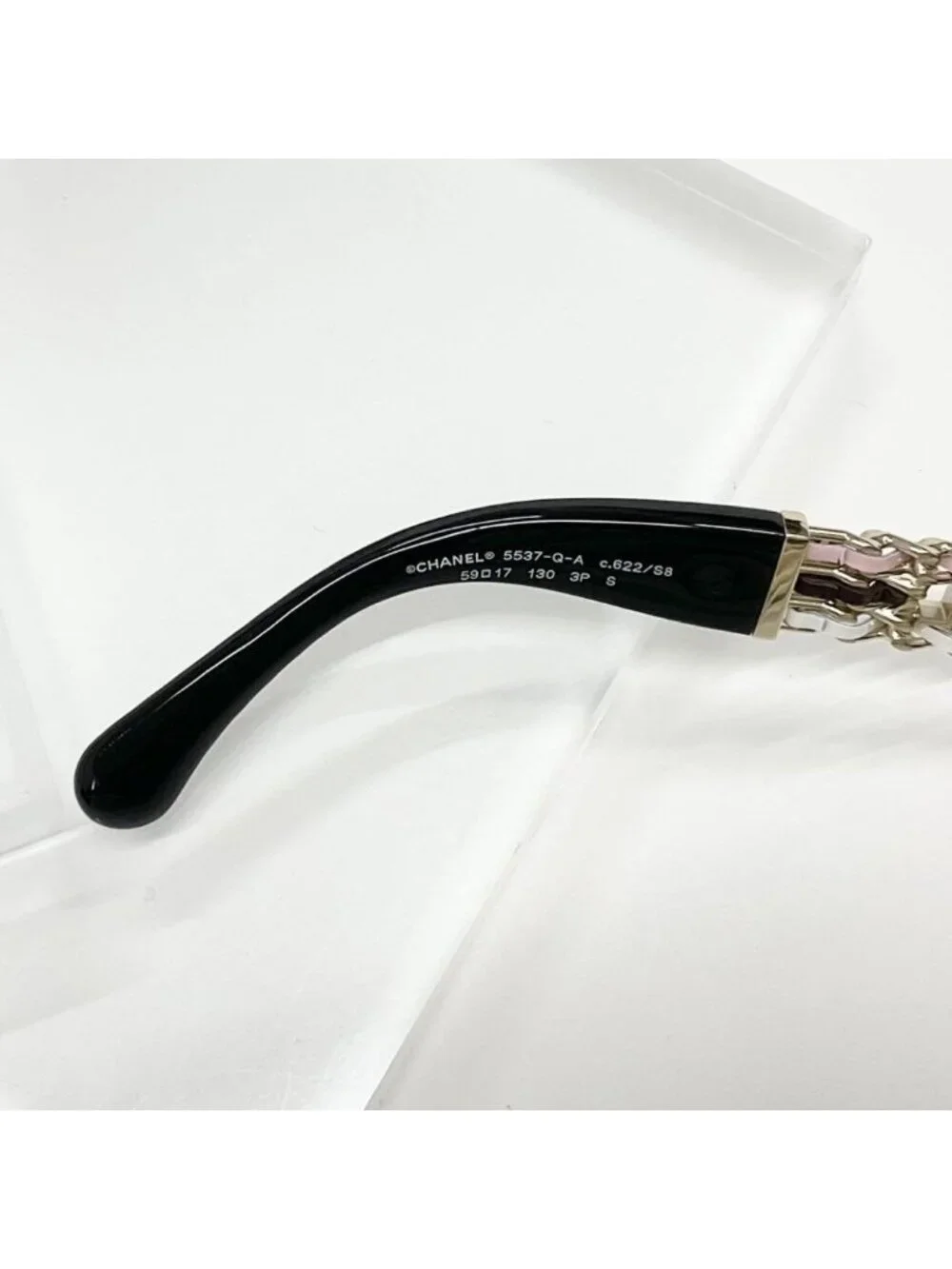Chanel Sunglasses Logo Eyewear Black